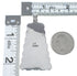 Silver Jewelry Turquoise Inlay Slide Pendant BW71036